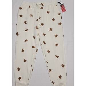 Ginger bread man sweatpants women's XL W36'' X L40''
